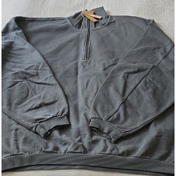 NWT Skims 2x Slouchy 1/2 zip pullover - Picture 2 of 5